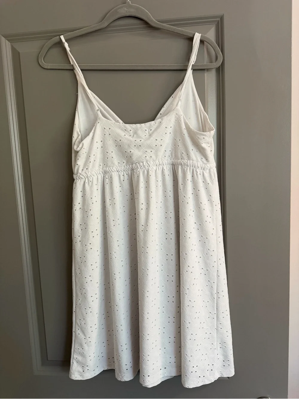 White Eyelet Sun Dress